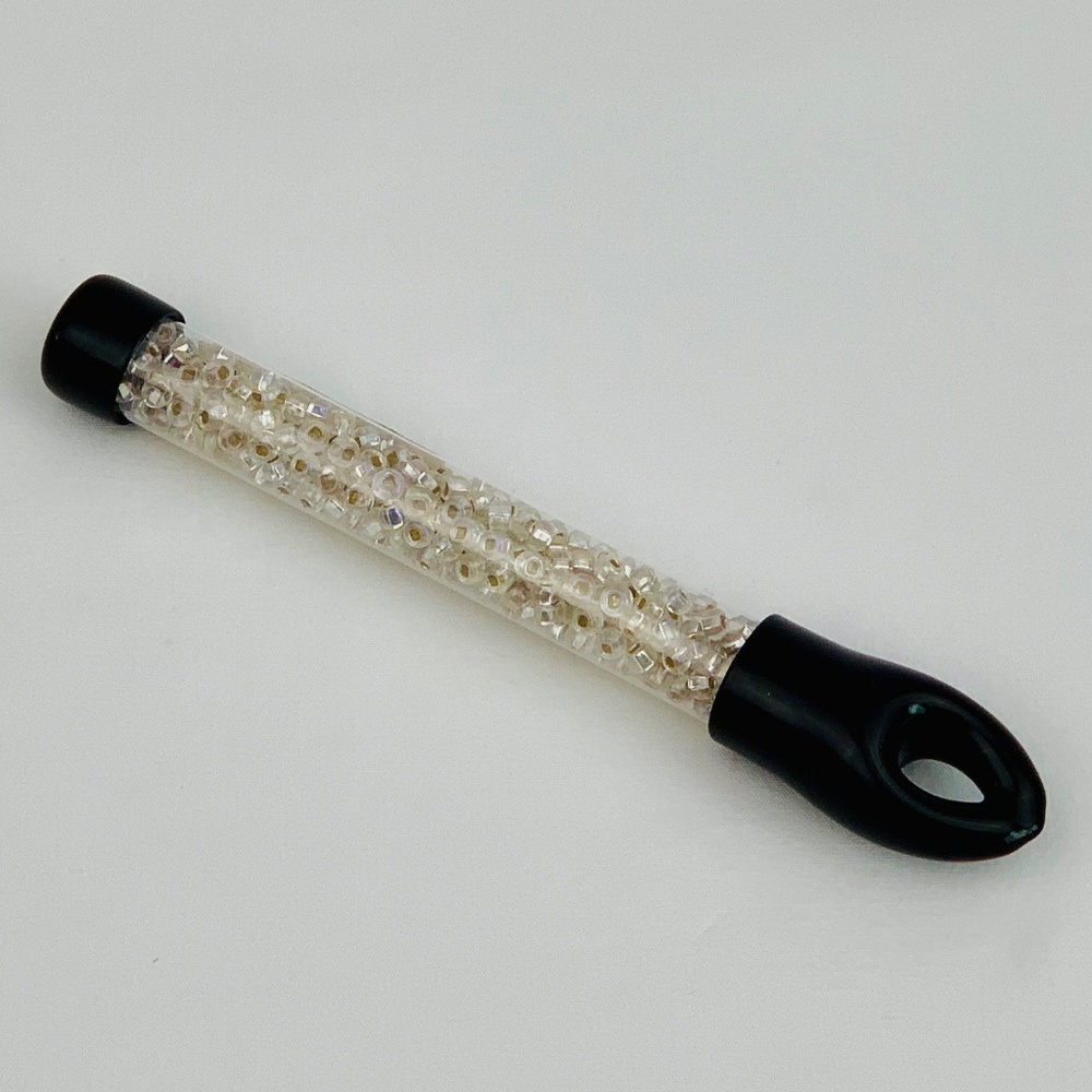 3/$30 NWT Iridescent & Silver Crystal Czech Beads - Picture 5 of 7